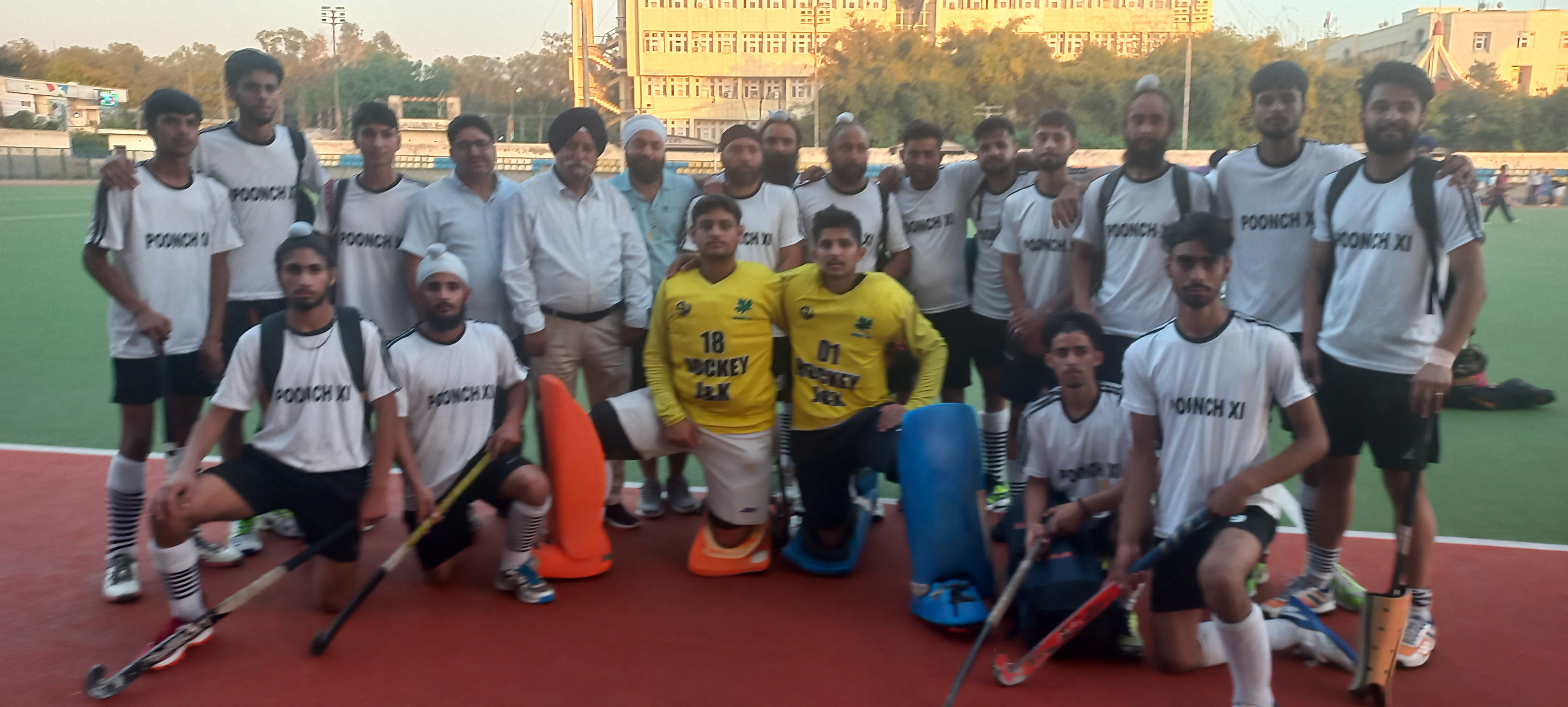 Poonch clinch thriller as semis position cleared in Hockey